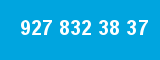 927 832 38 37 927 832 38 37